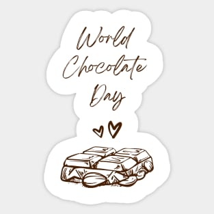 International Chocolate Day Sticker